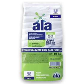 ALA JABON EN POLVO BAJA ESPUMA PRO. X 10 KG